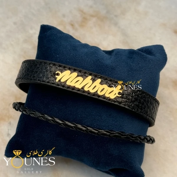 دستبند طلا اسم مهبد Mahbod